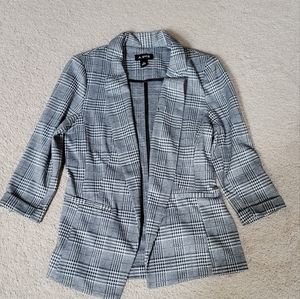 Plaid Blazer
